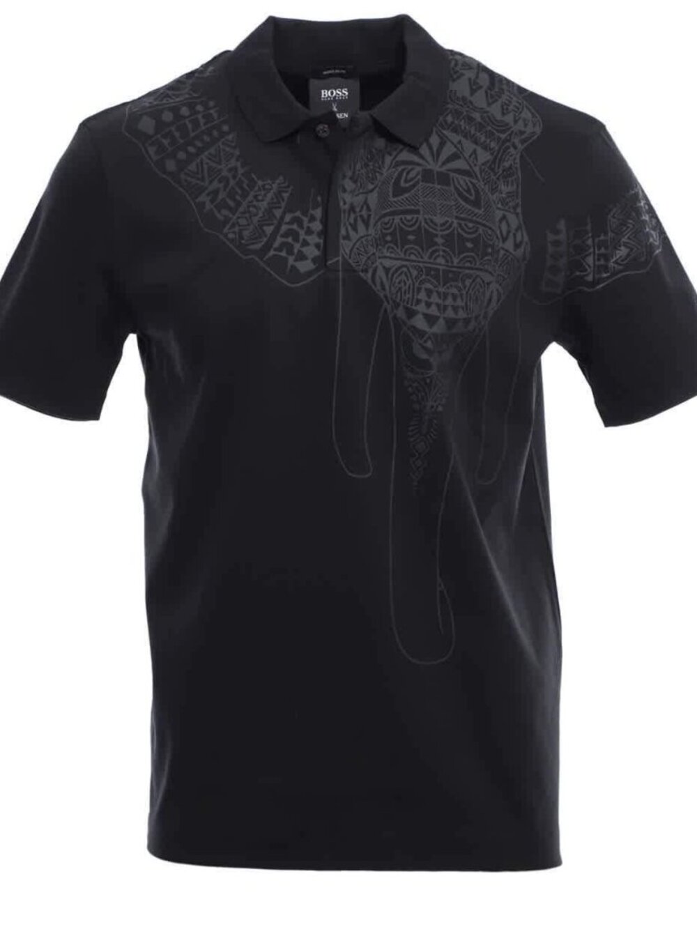 HUGO BOSS x MEISSEN Limited Edition Polo T Shirt - XXL - Elephant, Black
